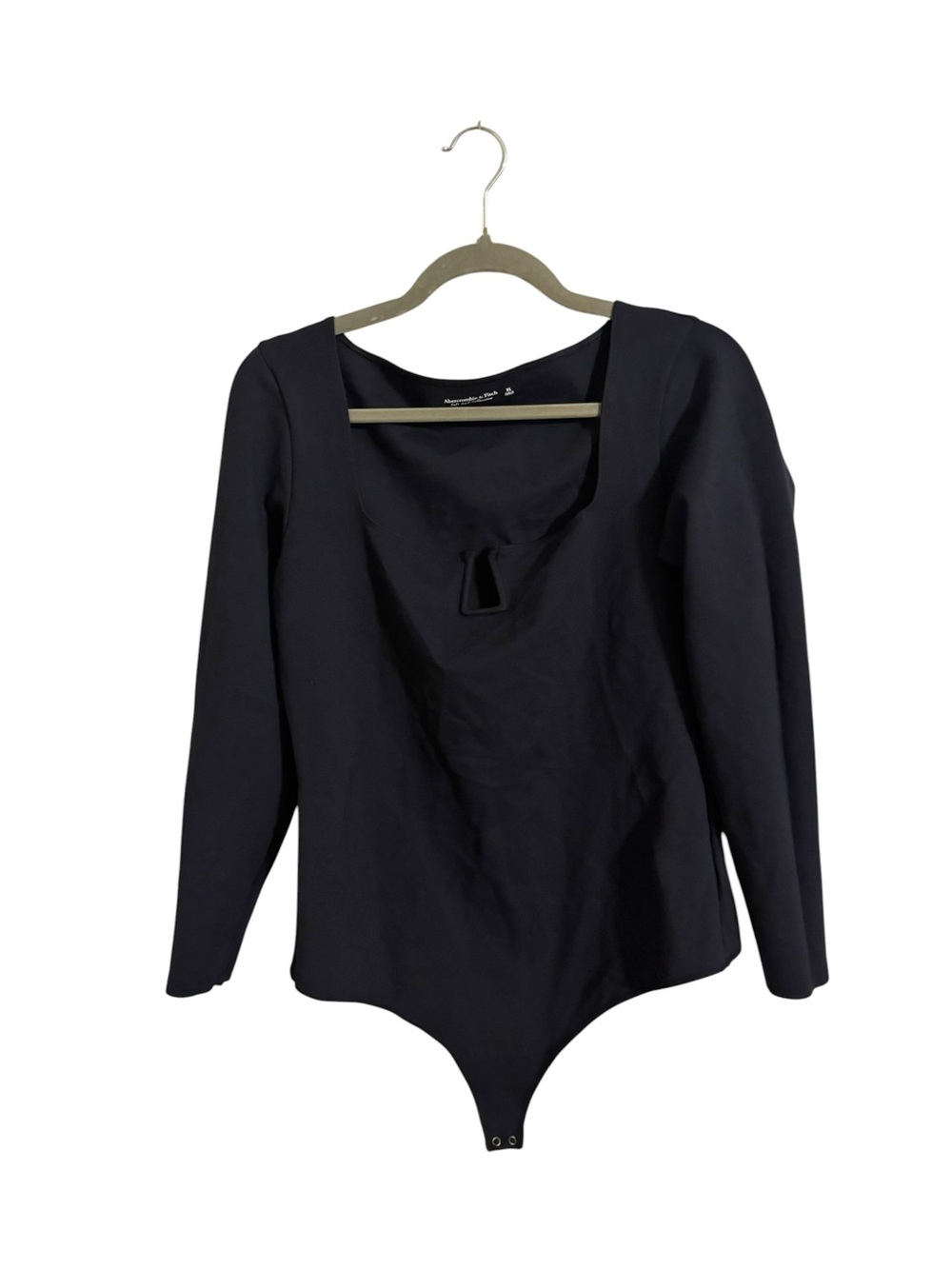 Abercrombie & Fitch Soft A&F Black‎ Keyhole Bodysuit XL